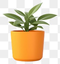 PNG Plant vase leaf white background. AI generated Image by rawpixel.