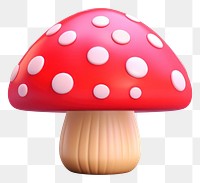 PNG Toadstool mushroom agaric fungus. AI generated Image by rawpixel.