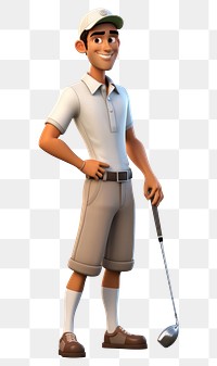 PNG Golf cartoon sports adult. 