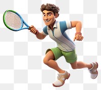 PNG Tennis cartoon sports racket. 