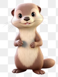 PNG Cartoon mammal rodent animal. 