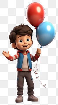 PNG Balloon smiling cartoon illuminated. AI generated Image by rawpixel.