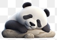 PNG Wildlife sleeping cartoon animal. AI generated Image by rawpixel.