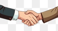 PNG Handshake agreement appliance greeting. AI generated Image by rawpixel.