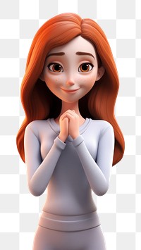 PNG Love yourself cartoon adult woman. 