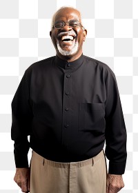 PNG Happy senior smile portrait laughing. 