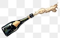 PNG Bottle champagne drink wine