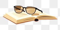 PNG Student boy book publication sunglasses. AI generated Image by rawpixel.