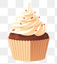 PNG Cupcake food dessert cream. 