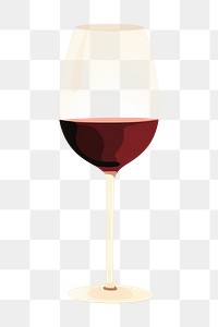 PNG Wine glass drink beverage refreshment. AI generated Image by rawpixel.