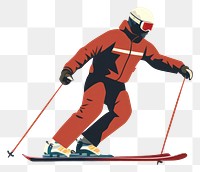 PNG Man Skiing Jumping skier skiing recreation sports. 