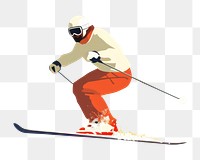 PNG Recreation skiing sports adult. 