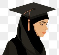 PNG Female graduate graduation female adult. AI generated Image by rawpixel.