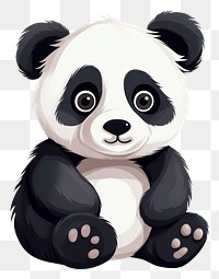 PNG Cute baby panda animal wildlife mammal. AI generated Image by rawpixel.
