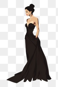 PNG Dress fashion adult bride. AI generated Image by rawpixel.