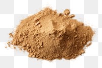 PNG Dry beach sand powder white background ingredient. AI generated Image by rawpixel.