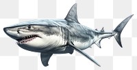 PNG Shark drawing animal sketch. 