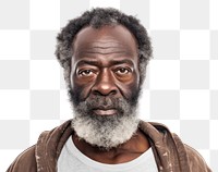 PNG Disheveled brown beard portrait adult man. AI generated Image by rawpixel.