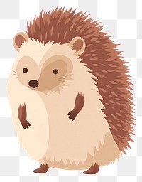 PNG Hedgehog mammal animal erinaceidae. AI generated Image by rawpixel.