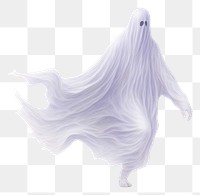 PNG Dancing ghost white celebration cartoon. 