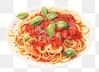 PNG Spaghetti food tomato pasta. 