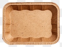 PNG Tray food rectangle container. 