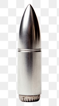 PNG Bullet ammunition weapon white background. AI generated Image by rawpixel.