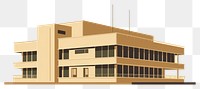 PNG Office building architecture diagram industry. 