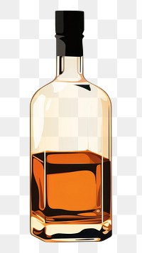 PNG Whiskey bottle whisky drink wine. 