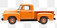 PNG Pickup car vehicle truck white background. 