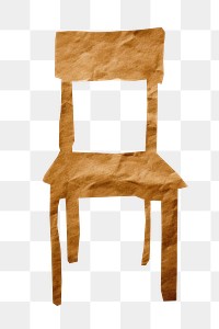 PNG Furniture chair wood absence. AI generated Image by rawpixel.