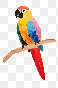 PNG Parrot art painting animal. 