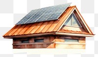 PNG Solar panels architecture building house. AI generated Image by rawpixel.