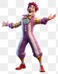 PNG Clown smiling costume cartoon. 