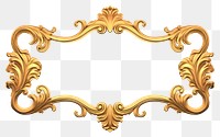 PNG Frame gold white background rectangle. 