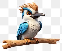 PNG Kookaburra bird cartoon animal  