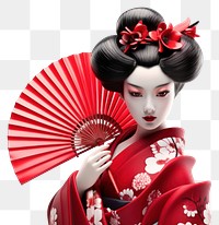 PNG Geisha fashion kimono adult. AI generated Image by rawpixel.