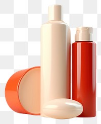 PNG Body care cosmetics cylinder bottle. 