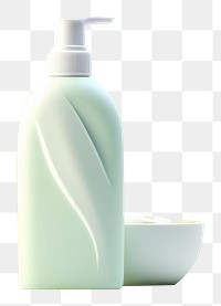 PNG Body care bottle plant white background. AI generated Image by rawpixel.
