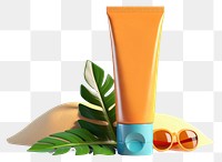 PNG Body care sunscreen cosmetics dynamite. AI generated Image by rawpixel.