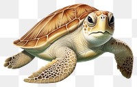 PNG Turtle reptile animal marine. 