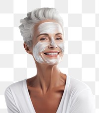 PNG Body care portrait adult smile. 