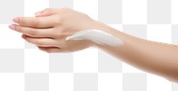 PNG Body care finger hand skin. 