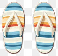 PNG Beach-Flip-Flop flip-flops footwear white background. AI generated Image by rawpixel.