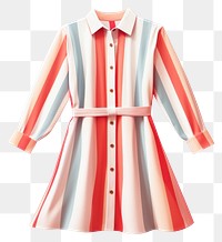 PNG A striped shirt dress fashion sleeve blouse. 