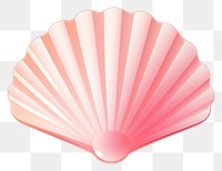 PNG Scallop-seashell clam white background invertebrate. 