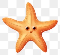 PNG Starfish starfish animal white background. AI generated Image by rawpixel.