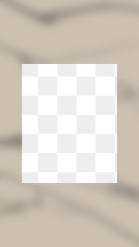 Beige frame png abstract shadow, transparent background