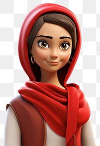 PNG Turkish woman cartoon adult doll. AI generated Image by rawpixel.