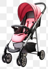 PNG Baby stroller white background accessories accessory. AI generated Image by rawpixel.